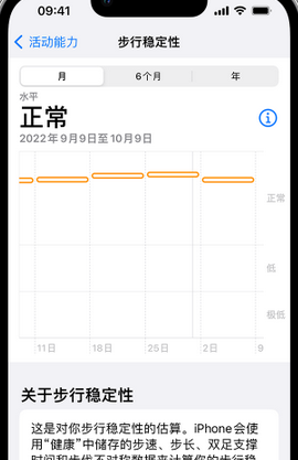 渭南iPhone手机维修如何在iPhone开启'步行稳定性通知'