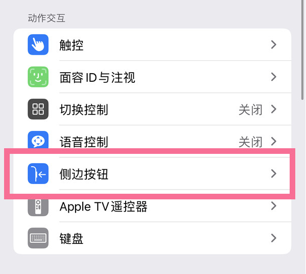 渭南苹果14维修店分享iPhone14 Plus侧键双击下载功能关闭方法 